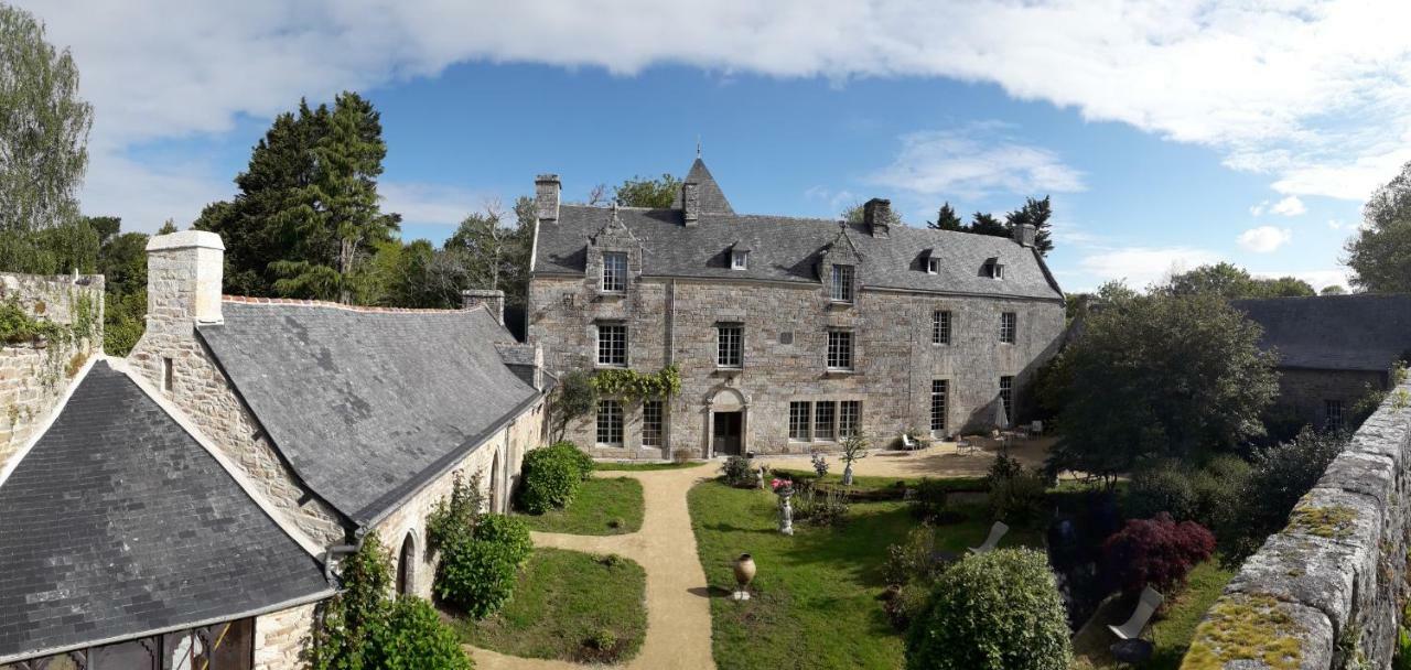 Manoir Du Moustoir - Hotel Les Empreintes Saint-Évarzec Exteriör bild