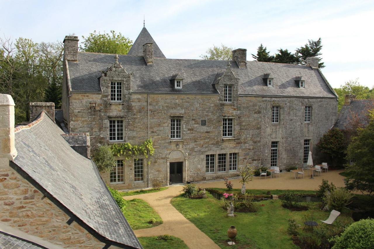 Manoir Du Moustoir - Hotel Les Empreintes Saint-Évarzec Exteriör bild